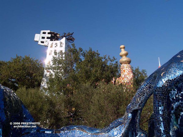 Niki de Saint Phalle Il Giardino dei Tarocchi The Tarot Garden Garavicchio Capalbio Grosseto Italy